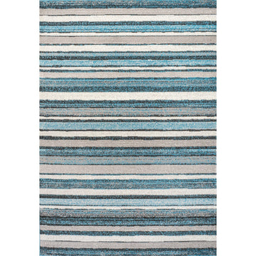 Magnolia Beach Strie' Striped Area Rug